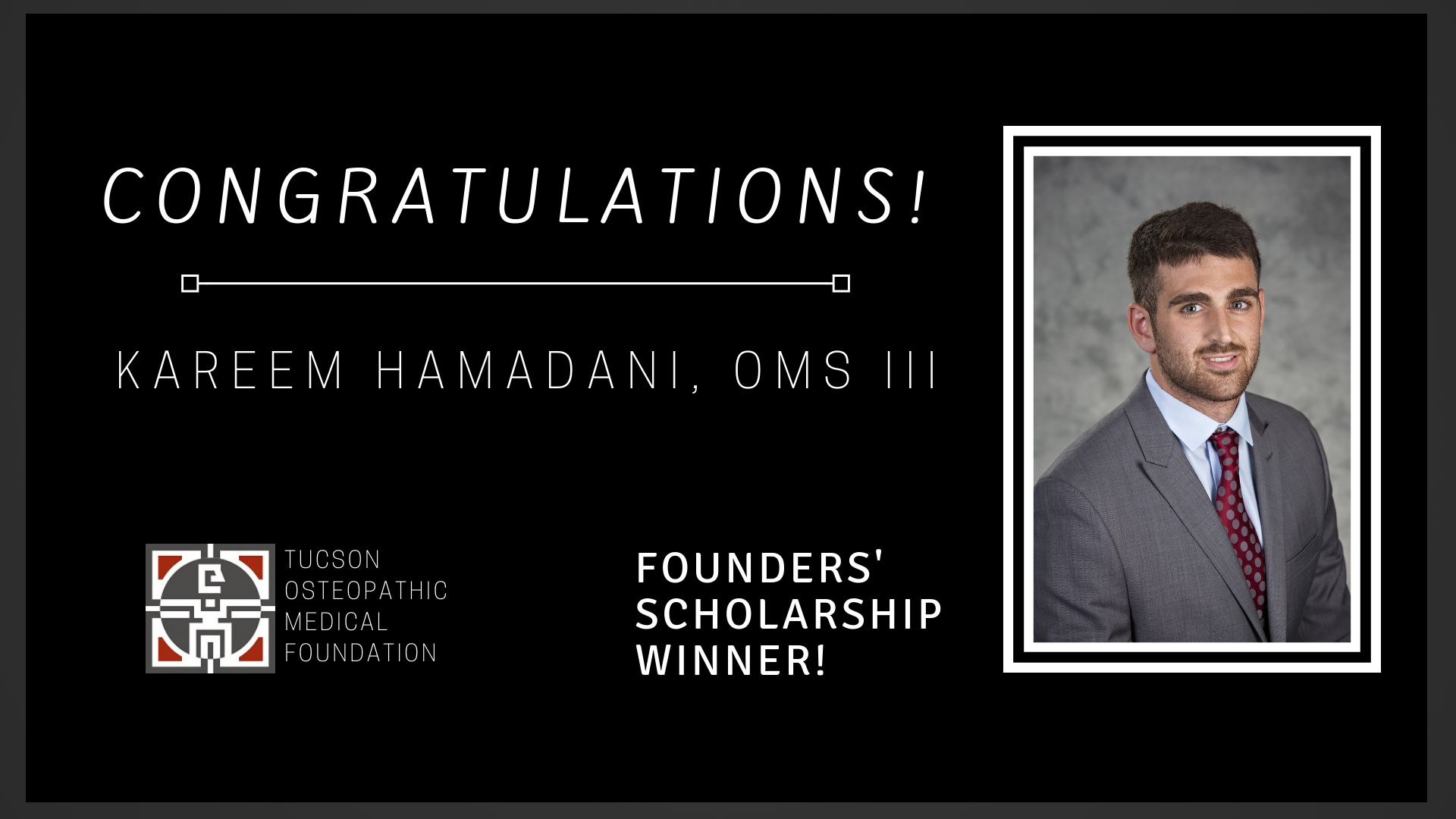Kareem Hamadani, SOMA OMS III Kareem Hamadani, SOMA OMS III